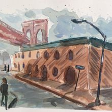 Mi Proyecto del curso: Dibujo arquitectónico con acuarela y tinta. Un proyecto de Pintura a la acuarela de sergioaltea - 07.04.2020