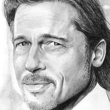 Brad. Un progetto di Belle arti, Disegno, Disegno a matita, Disegno artistico, Disegno di ritratti, Disegno realistico e Illustrazione tradizionale di Jose Luis Rugilo - 07.04.2020