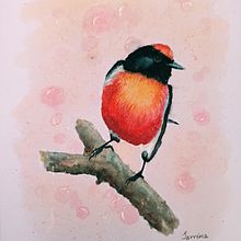 My projects in Modern Watercolor Techniques course. Traditional illustration project by Savvina Fotiou - 04.08.2020