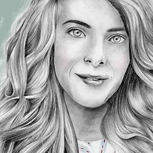 Mi Proyecto del curso: Retrato con lápiz, técnicas de color y Photoshop . Un proyecto de Ilustración tradicional e Ilustración infantil de Aravela SV - 01.04.2020