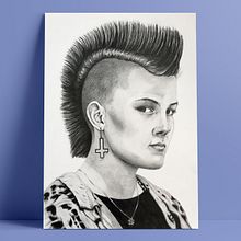 PORTRAITS. Art Direction, Design, Graphic Design, and Traditional illustration project by Adalaisa Soy - 01.20.2019