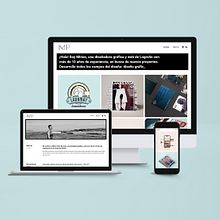 Mi Proyecto del curso: Creación de una web profesional con WordPress. Projekt z dziedziny Web design użytkownika Mirian Pérez Barrocal - 02.02.2020
