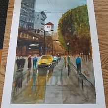 My project in Urban Landscapes in Watercolor course. Watercolor Painting project by Gerd Inger Matre - 04.08.2020