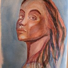 My project in Artistic Portrait with Watercolors course. Un proyecto de Dibujo de Retrato y Pintura a la acuarela de Giacomo Rimatori - 08.04.2020