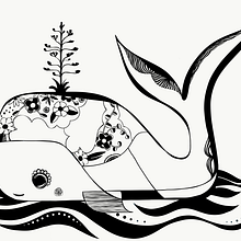 Balena. Un proyecto de Ilustración tradicional de Karmen Ferret Haynes - 08.04.2020
