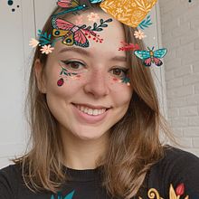 Queen of the insects. Traditional illustration, and Social Media project by mariliaarrudapereira - 04.08.2020