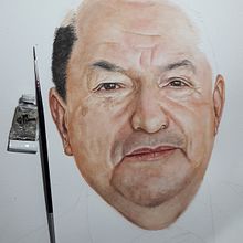 Retrato en acuarelas. Un projet de Aquarelle de Maria Luisa Rodríguez Chavez - 08.04.2020