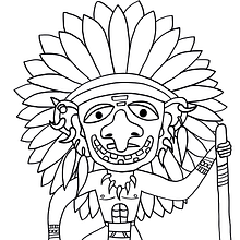 Mucho cacique y poco indio.. Digital Illustration project by Jorge Morcote - 04.09.2020