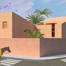 Mi Proyecto del curso: Representación gráfica de proyectos arquitectónicos. Architecture project by Andrea Campos - 04.09.2020