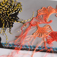 Mi Proyecto del curso: Técnicas de bordado experimental sobre papel. Un progetto di Ricamo di Valeria Duque - 09.04.2020