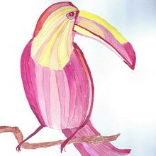 Técnicas experimentais de aquarela para principiantes . Watercolor Painting, Traditional illustration, Fine Arts, and Naturalistic Illustration project by MarArtesOficial - 03.27.2020