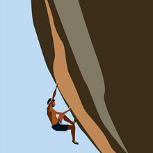 Escalada. Projekt z dziedziny Ilustracja c i frowa użytkownika Clementine Suraud - 01.09.2017