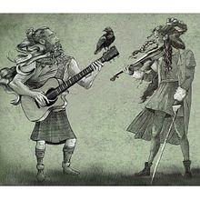 ILUSTRACIÓNES LUGH Música celta . Un progetto di Disegno digitale e Character design di LAURA VILLARROYA SANAHUJA - 09.04.2020