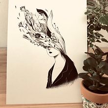 Indomable. Traditional illustration project by Laura Pérez - 04.09.2020