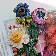 Proyecto de Flores y Frutas 3D. Fine Arts, Embroider, Creativit, Art Direction, and Design project by Josefina Jiménez - 04.09.2020