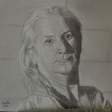 Mi Proyecto del curso: Doña Rocio. Pencil Drawing project by Jhon Bonilla - 04.09.2020