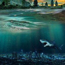 Scary city. Photographic Composition, Digital Design, Photograph, and Traditional illustration project by Alice Millan - 04.09.2020
