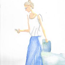 Abril 2020 . Lukisan Cat Air proyek oleh Wendy Varela - 04.09.2020