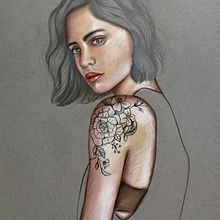 Mi Proyecto del curso: Ilustración con pastel y lápices de colores. Un projet de Dessin artistique et Illustration traditionnelle de Aláköl Lámat - 09.04.2020