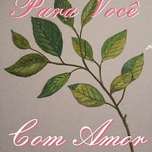 Pintei as folhas à mão, tirei foto com o cel. e apliquei efeitos no computador.. Educação projeto de Laerte Galesso - 09.04.2020