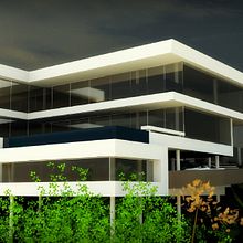 SketchUp e V-Ray - Casa em Itabirito MG. Un proyecto de 3D, Diseño 3D, Arquitectura, Ilustración arquitectónica y Modelado 3D de Guilherme Coblinski Tavares - 11.07.2012