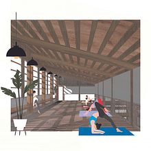 Mi Proyecto del curso: Representación gráfica de proyectos arquitectónicos Ein Projekt aus dem Bereich Architektur, Innenarchitektur, Grafikdesign, Innendesign, L, schaftsbau, Collage, Digitale Architektur und Architektonische Illustration von Max Ureña - 06.04.2020