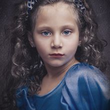 Retrato Pictorico niña. Concept Art project by Nicolas Ben - 04.10.2020
