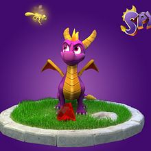 Spyro the Dragon . 3D, Fotografi Pascaproduksi, animasi 3D, Video Game, desain 3D, Dan Mainan Seni proyek oleh Jordi Ros Torrents - 04.10.2020