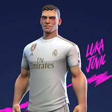 Luka Jovic (Real Madrid). Un proyecto de 3D, Desarrollo de videojuegos y Diseño de personajes 3D de gesiOH - 10.04.2020