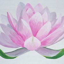 Loto - Pintura acrílica. Un proyecto de Pintura acrílica de Romina Rodriguez - 10.04.2020