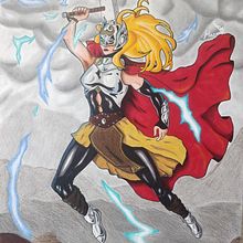 Mi Proyecto del curso: Diseño de personajes femeninos para cómics. Drawing, and Pencil Drawing project by Manu García - 05.02.2020