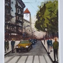 Presento Mi trabajo del curso. Las explicaciones del profesor fueron muy claras y útiles. Gracias. Artes plásticas projeto de Enzo Corte - 10.04.2020