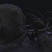 Mi Proyecto del curso: Escultura digital de criaturas fantásticas con ZBrush. 3D, and Sculpture project by agusbara123 - 04.10.2020