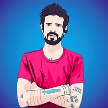 D B Ilustración libre. Un proyecto de Ilustración tradicional, Ilustración digital e Ilustración vectorial de Ju - 10.04.2020