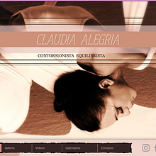 Mi pagina WEB. Un proyecto de Marketing de Claudia Alegria - 10.04.2020