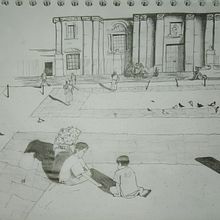 Dibujo para principiantes nivel -1 (Kev). Traditional illustration project by Kevin Cermeño - 04.11.2020