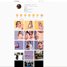 Mi igram de fotografía y mi cuenta personal . Pemasaran Digital proyek oleh María Victoria Villa - 04.11.2020