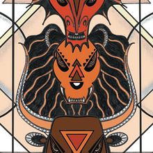 Mi Proyecto del curso: Totem de Quimera. Un projet de Illustration traditionnelle de Clau Torres - 11.04.2020