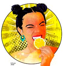 Chica Limón. Un proyecto de Ilustración tradicional e Ilustración digital de Guillermo Liroz - 07.04.2020