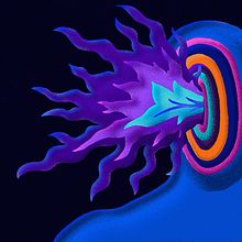 Experimentando con Cuadro Por Cuadro, aprendido en el curso: Animación 2D con Photoshop: dibujo, cámara y ¡acción!. Projekt z dziedziny Animacje 2D, Design i  Motion graphics użytkownika Alex Angel - 11.04.2020