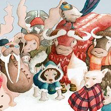 violeta polo. Ilustração infantil projeto de Beatriz Sancho - 11.04.2020