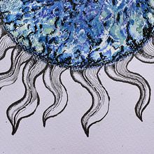 Full circle . Watercolor Painting, Creativit, and Pencil Drawing project by Mélanie Rhéaume - 04.11.2020