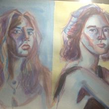 Meu projeto do curso: Retrato artístico em aquarela. Un proyecto de Bellas Artes de Guilherme Romaniche dos Reis - 12.04.2020