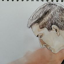 Mi Proyecto del curso: Cuaderno de retratos en acuarela . % castro_federico_25 tarafından hazırlanan Suluboya Resim, Ve Portre Çizimi projesi - 04.18.2020