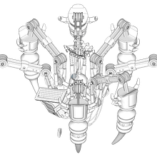 Macspider. Un progetto di Modellazione 3D di Alejandro Soriano - 12.04.2020