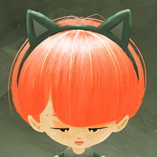 Niña con gato. Projekt z dziedziny Trad, c i jna ilustracja użytkownika Jorge González Molinero - 12.04.2020