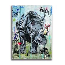 Rhino Artwork. Un proyecto de Arte urbano, Bellas Artes y Diseño de Adriana Riolo - 01.04.2019