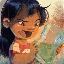 Lilo. Een project van Traditionele illustratie y Digitale illustratie van Elysa Castro - 12.04.2020