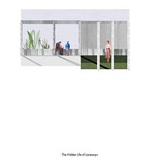 Secret life of laneways. Architectural Illustration project by Reem Alsabah - 04.12.2020