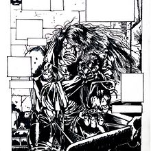 Mi Proyecto del curso: Técnicas de entintado para cómic e ilustración. Un proyecto de Dibujo artístico de Jose E Vazquez - 13.04.2020